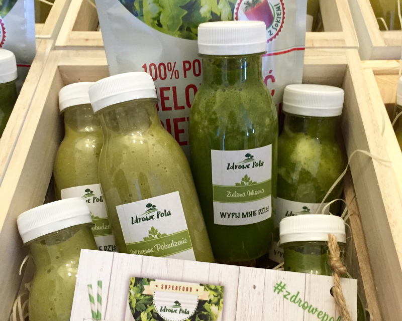 smoothies w butelkach soki świeżo wyciskane zdrowe napoje catering do biur Get Green